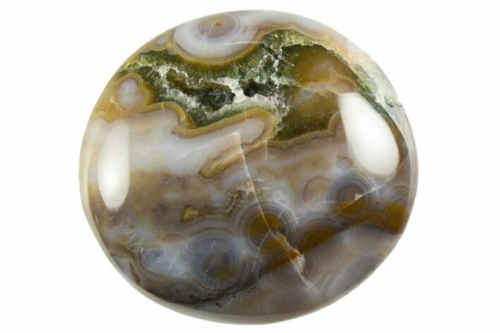 Polished Ocean Jasper Stone - Madagascar #329977